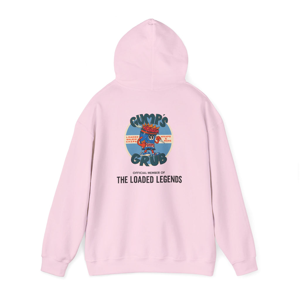 Hoodie - Gump's Grub Logo/Mascot (Black Text)