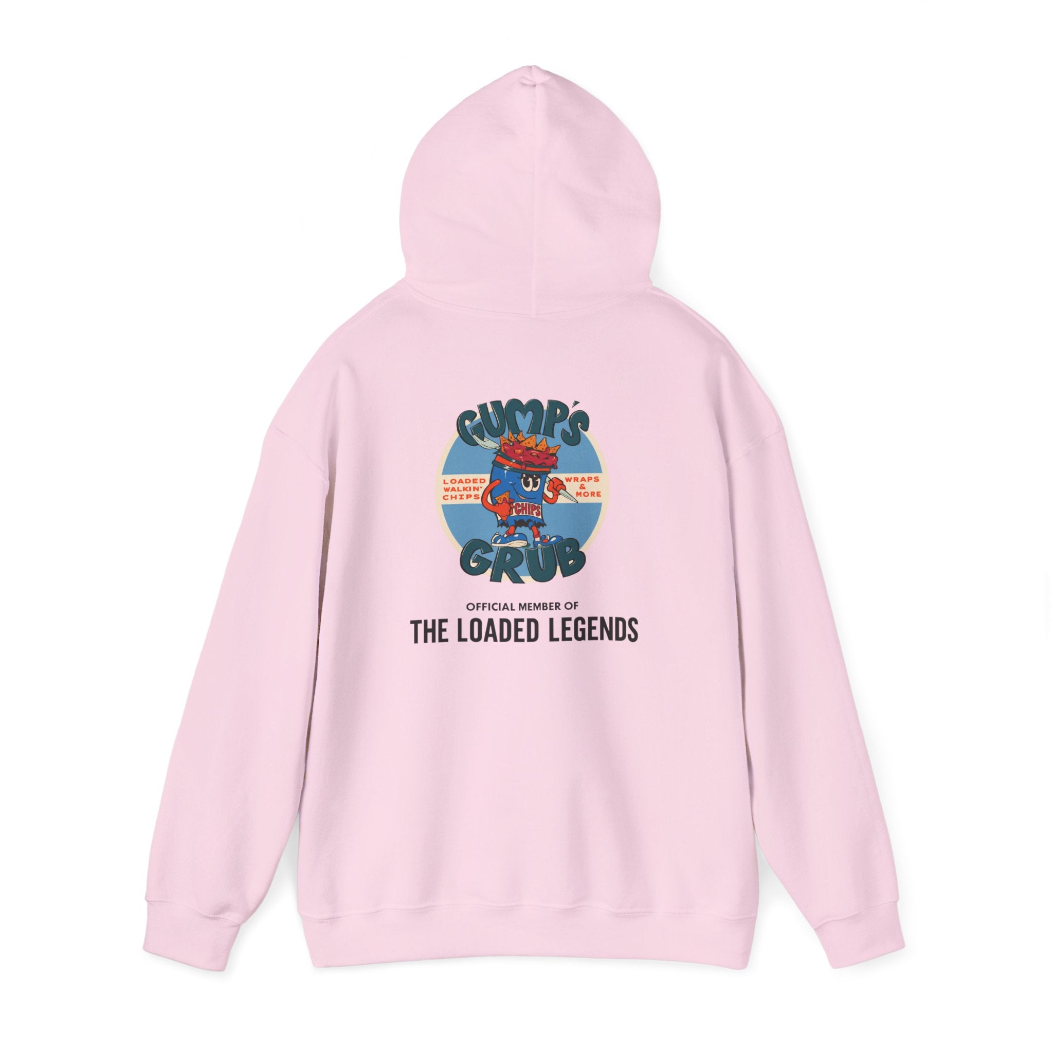 Hoodie - Gump's Grub Logo/Mascot (Black Text)