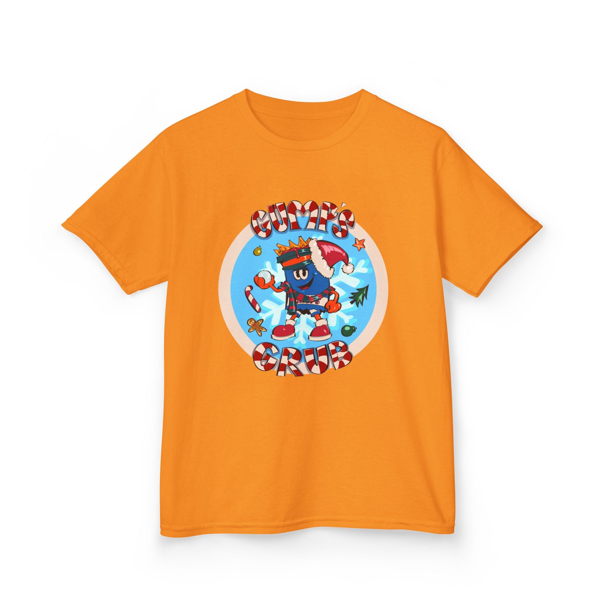 Kids Tee — Gump's Grub Christmas Logo T-Shirt