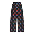 Kids Lounge Pants- Gump's Grub Mascot| Cozy Pajama Bottoms for Boys & Girls (Black)