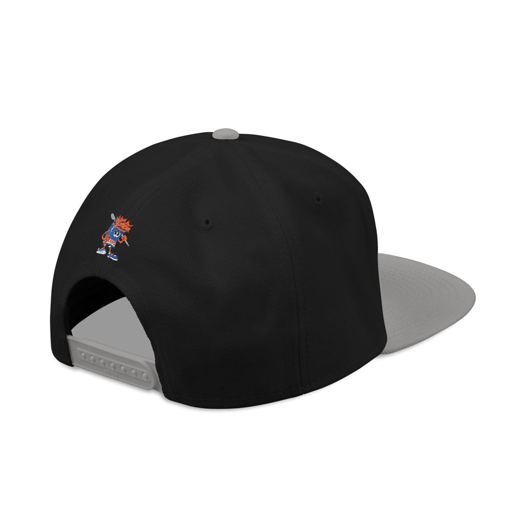 Embroidered Gumps Grub Logo Snapback Hat — Casual Streetwear Cap