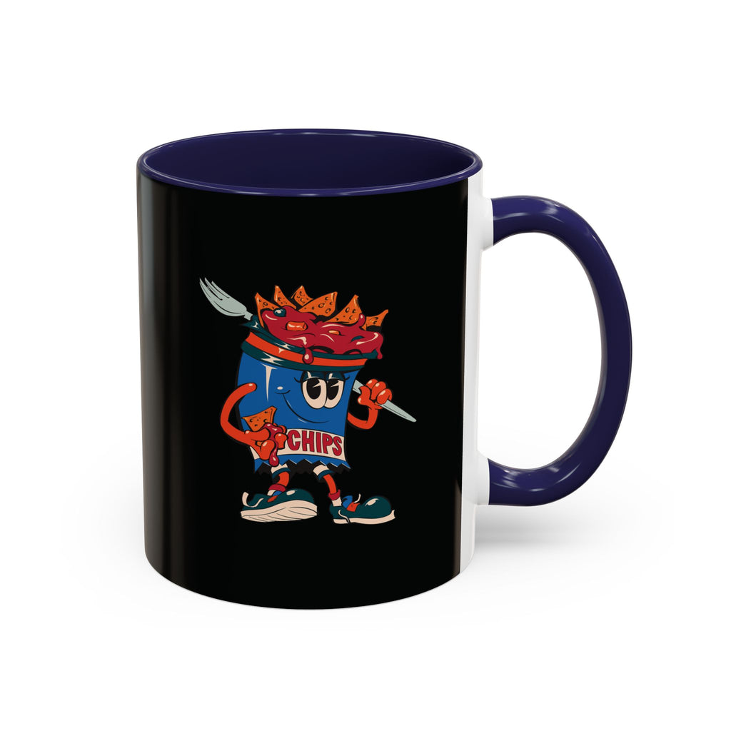 Snack Time Coffee Mug — Gump's Grub Mascot Accent Mug (11/15oz)
