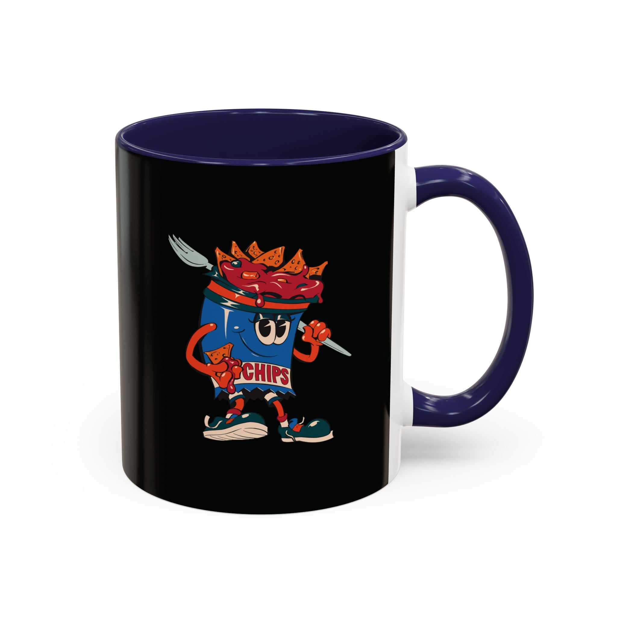 Snack Time Coffee Mug — Gump's Grub Mascot Accent Mug (11/15oz)