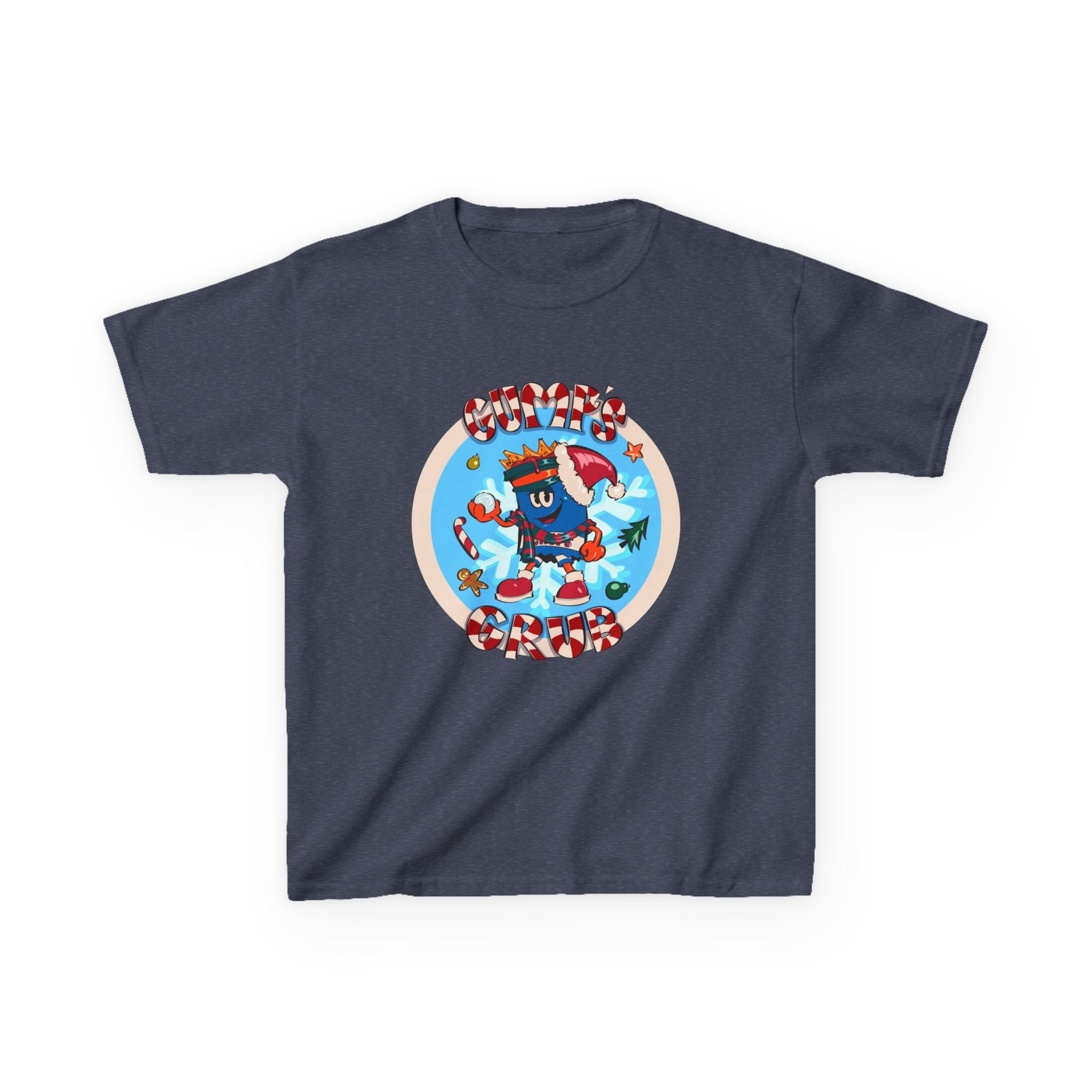 Kids Tee — Gump's Grub Christmas Logo T-Shirt