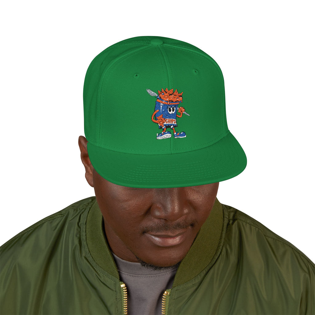 Gumps Grub Mascot Snapback Hat —