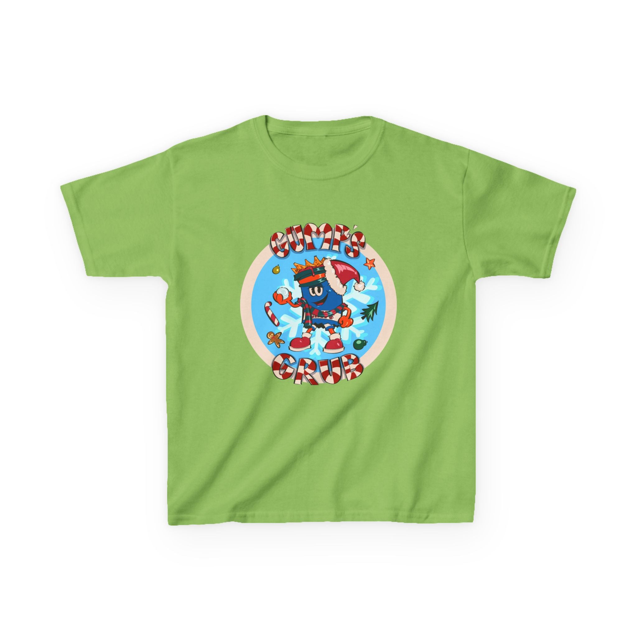 Kids Tee — Gump's Grub Christmas Logo T-Shirt