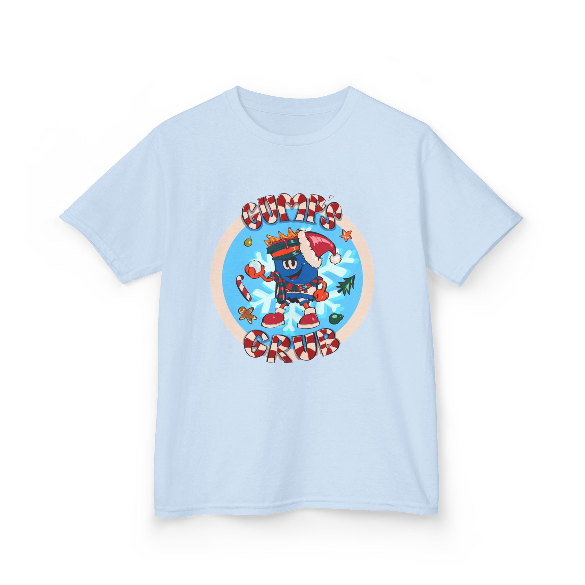 Kids Tee — Gump's Grub Christmas Logo T-Shirt