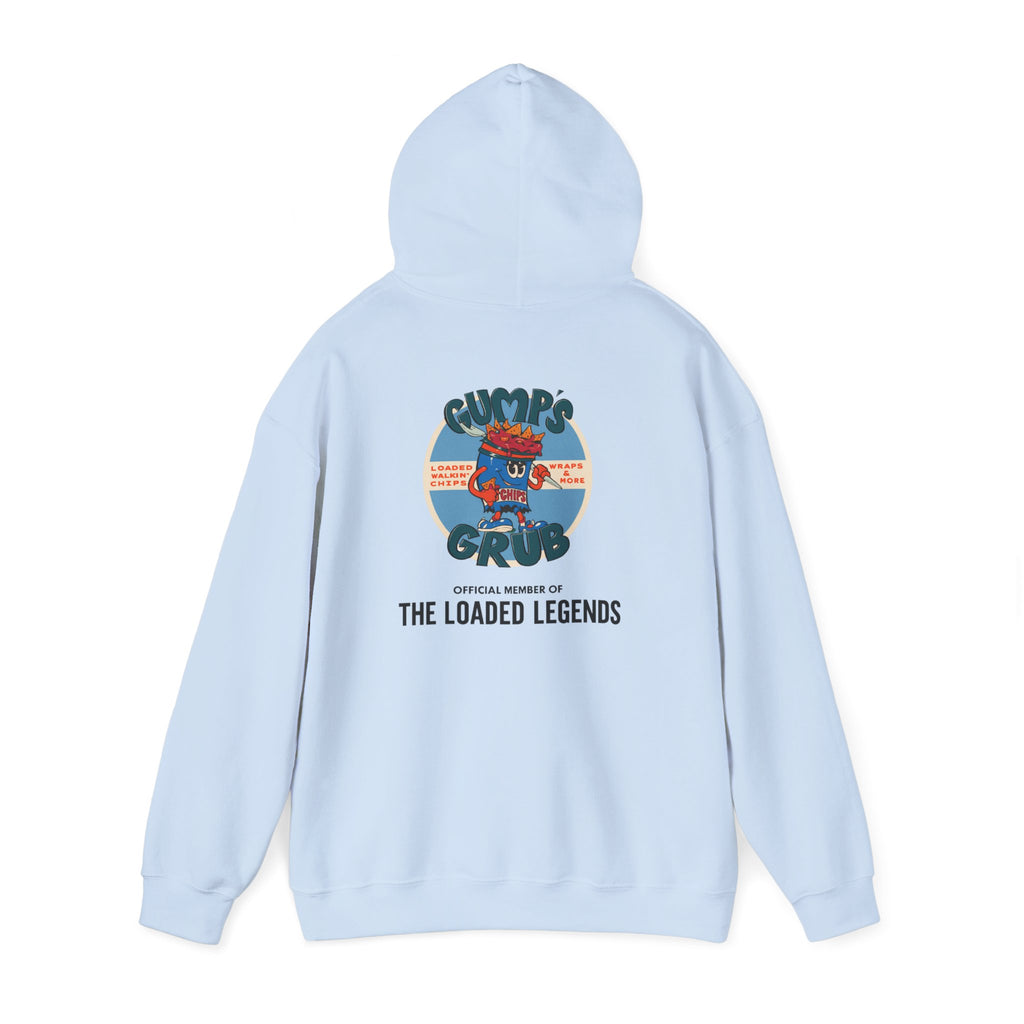 Hoodie - Gump's Grub Logo/Mascot (Black Text)