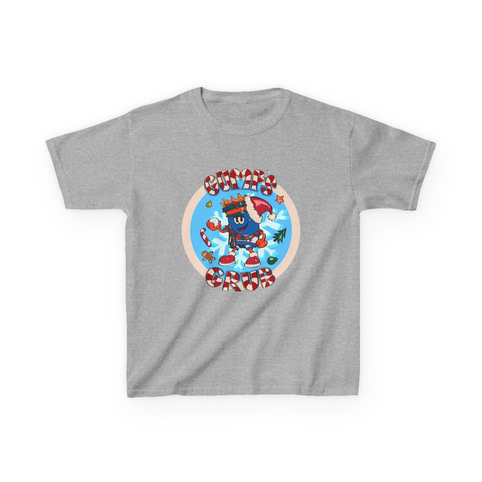 Kids Tee — Gump's Grub Christmas Logo T-Shirt