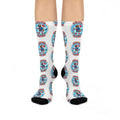 Cushioned Crew Holiday Socks with Gump's Grub Christmas Logo