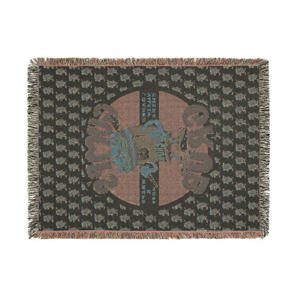 Woven Blanket Mascot/Logo Combo