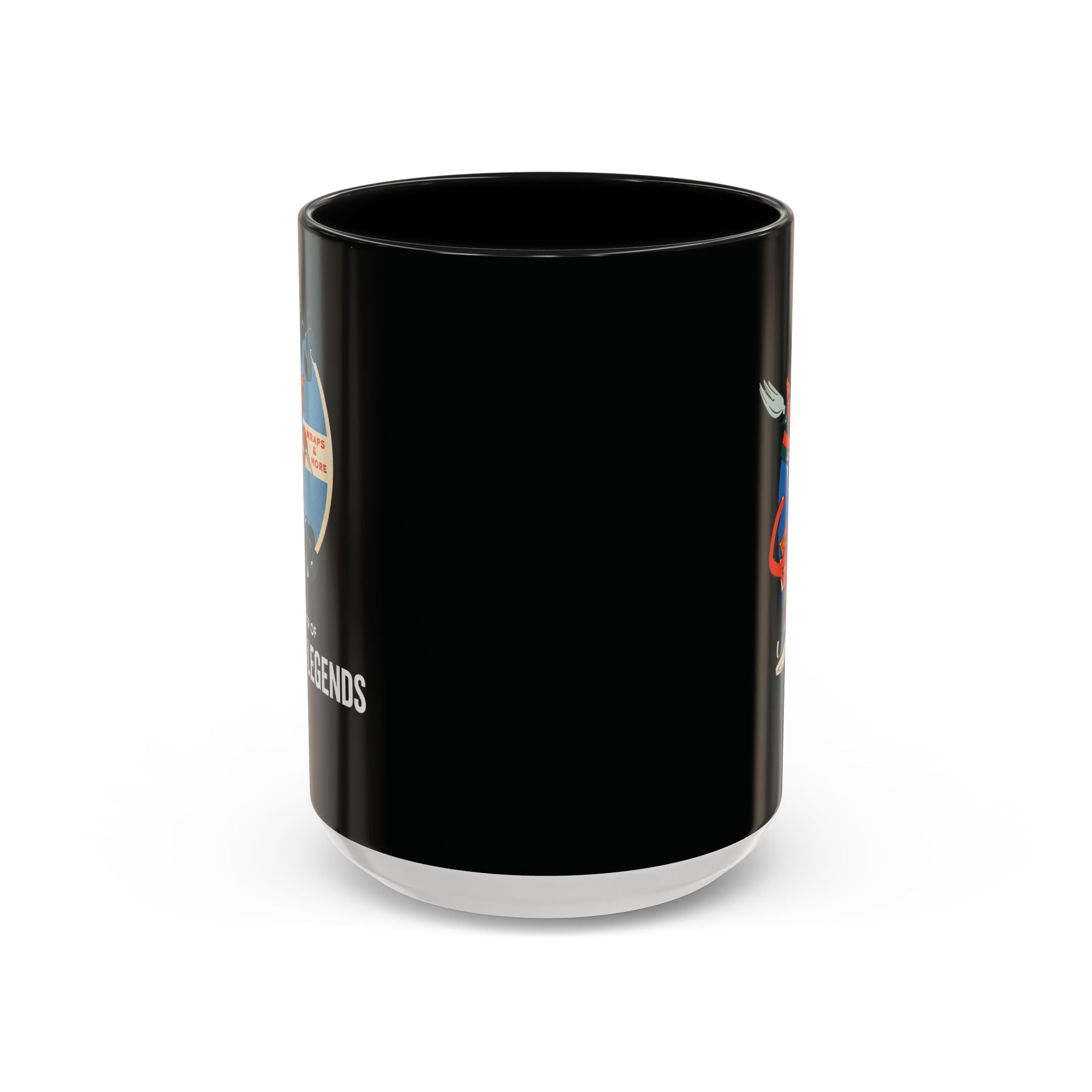 Snack Time Coffee Mug — Gump's Grub Mascot Accent Mug (11/15oz)