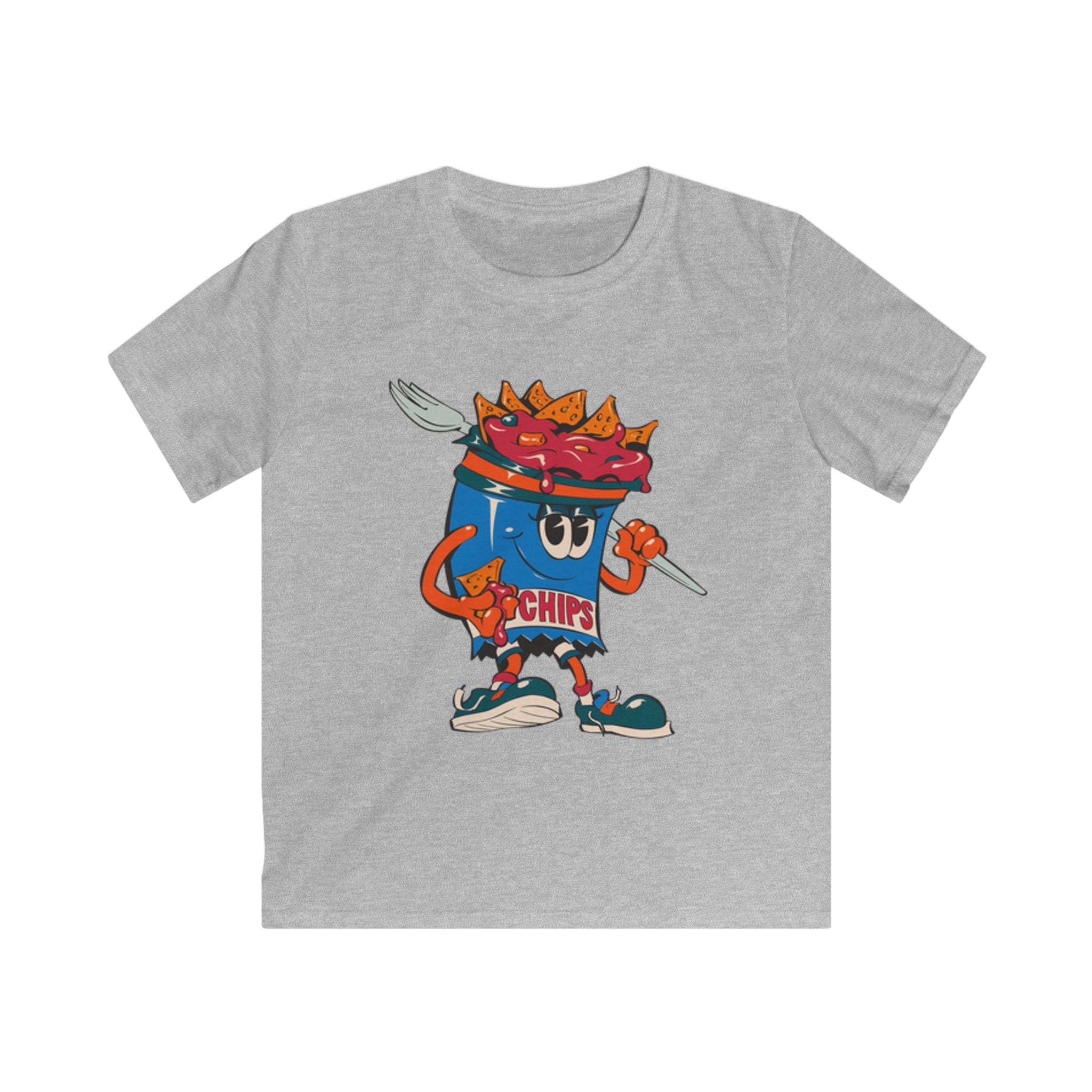 Kids Gumps Grub Mascot Softstyle Graphic T-Shirt