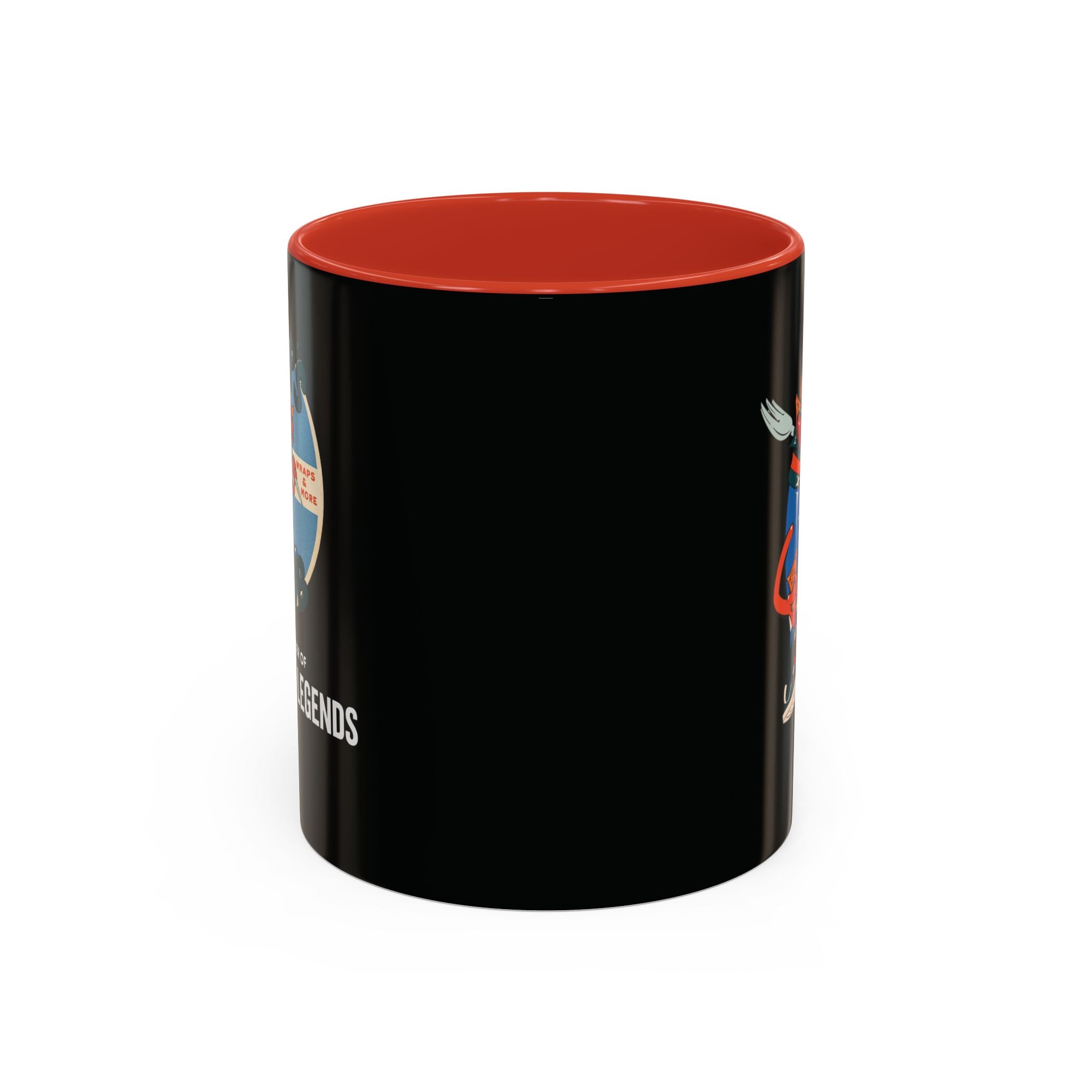 Snack Time Coffee Mug — Gump's Grub Mascot Accent Mug (11/15oz)