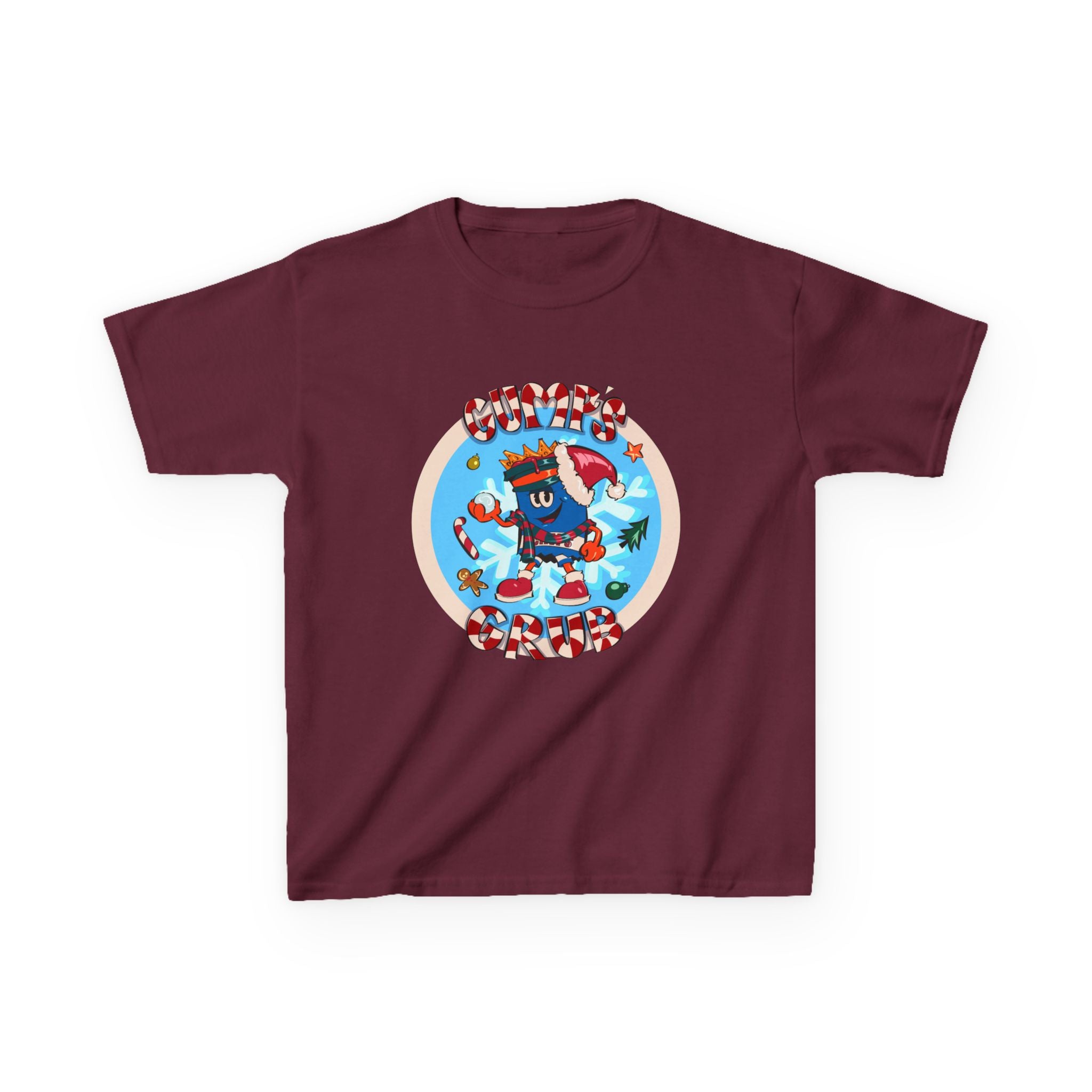 Kids Tee — Gump's Grub Christmas Logo T-Shirt