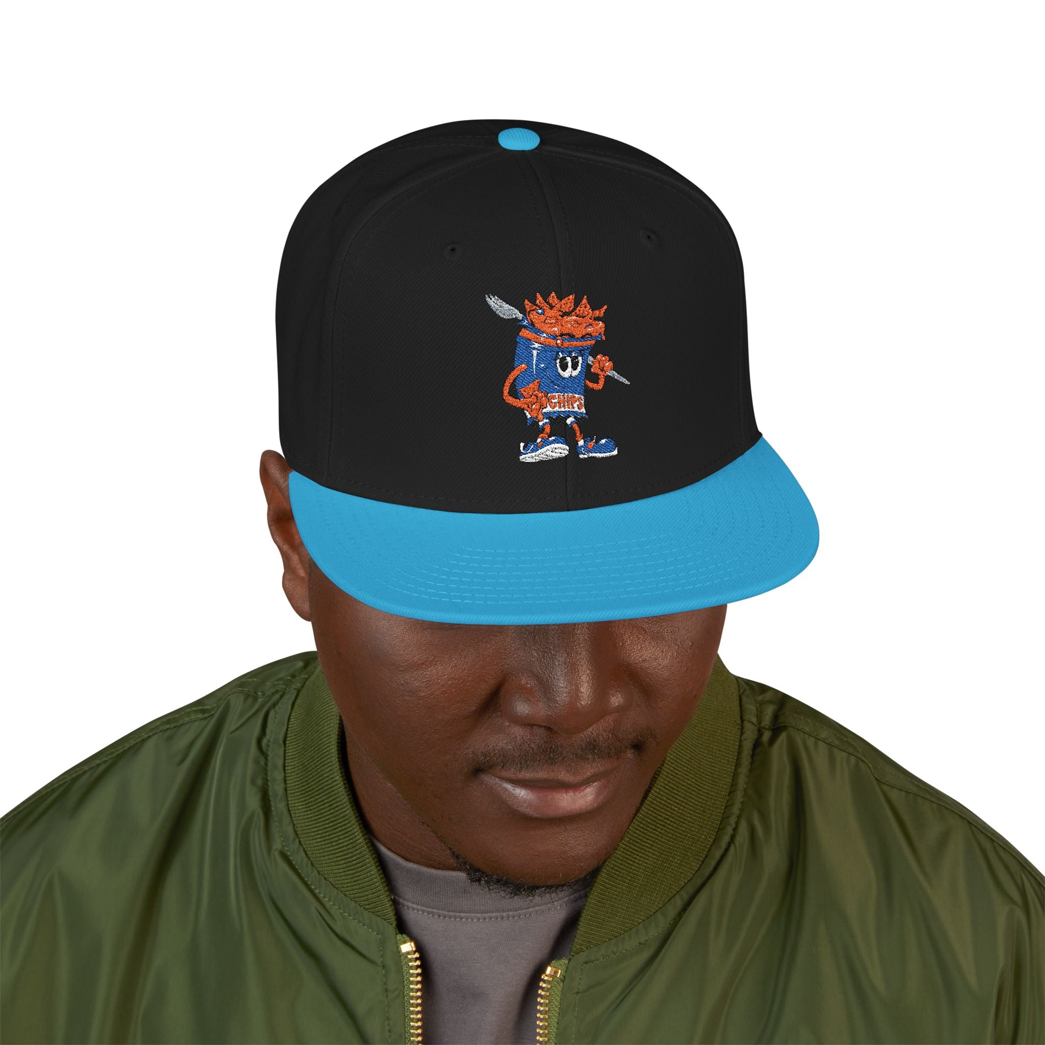 Gumps Grub Mascot Snapback Hat —