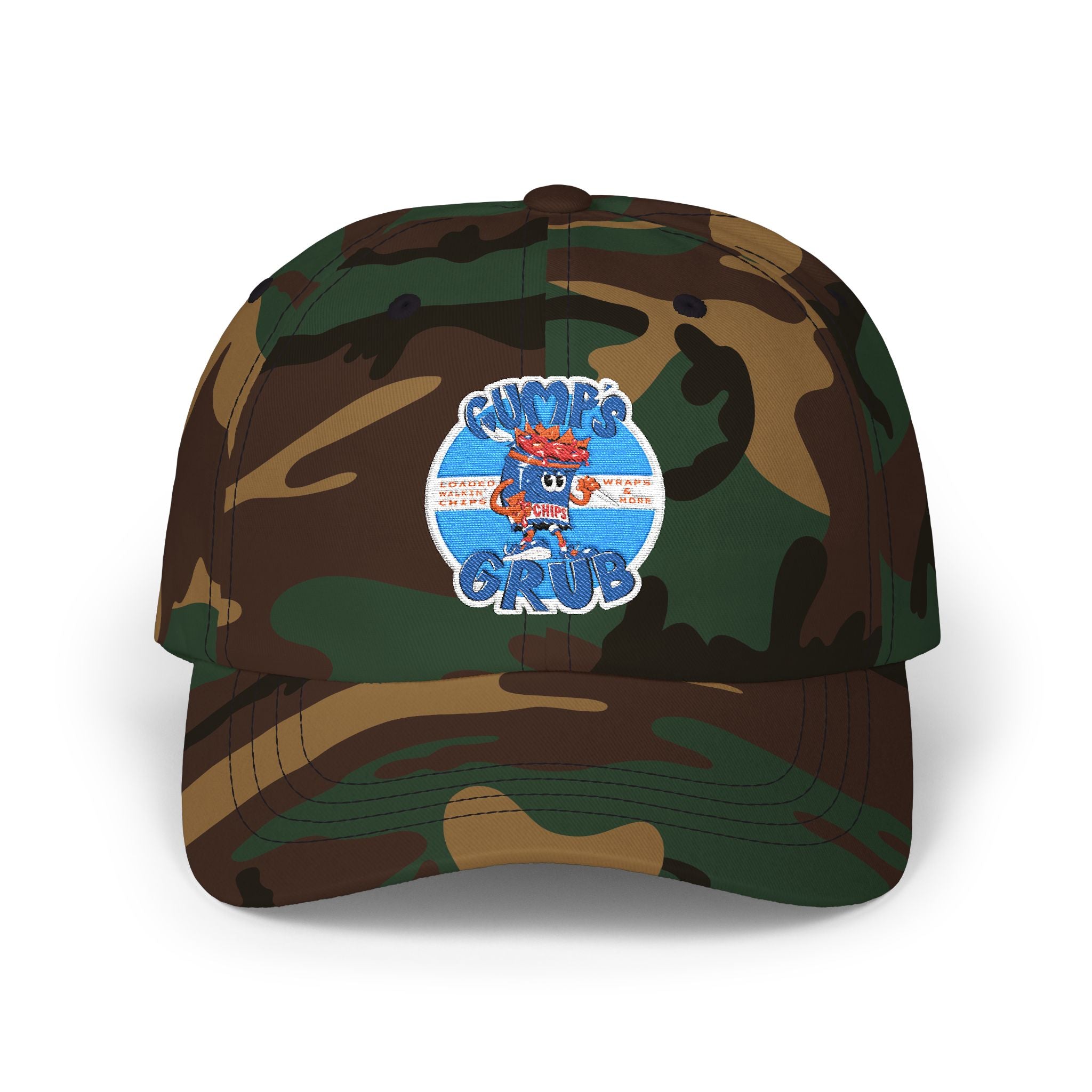 Dad Cap – Gump's Grub Logo Embroidered Baseball Hat