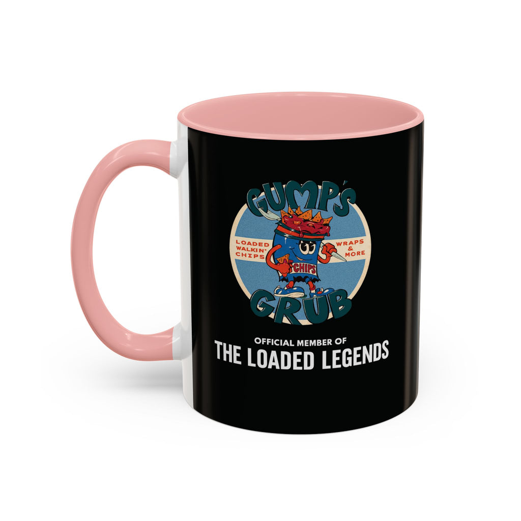 Snack Time Coffee Mug — Gump's Grub Mascot Accent Mug (11/15oz)